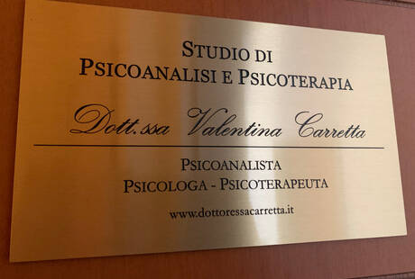 Dott.ssa Valentina Carretta Psicologa Psicoterapeuta